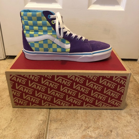 Vans Multicolour Sk8-Hi Sneakers - Picture 1 of 4